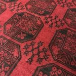 280 x 190cm Hand Knotted Afghan Akche – Wool Rug - Image 7