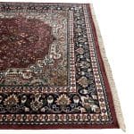 290 x 180cm Hand Knotted Indian Silk Jaipur Oriental Rug - Image 5