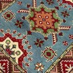 288 x 99cm Hand Knotted Afghan Kazak Wool Runner Rug - Image 4