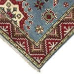 288 x 99cm Hand Knotted Afghan Kazak Wool Runner Rug - Image 7