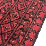 292 x 195cm Hand Knotted Afghan Akche Bokhara – Wool Rug - Image 5