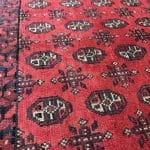 292 x 195cm Hand Knotted Afghan Akche Bokhara – Wool Rug - Image 6