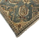 130 x 84cm Hand Knotted Afghan Chobi Ziegler Wool Rug - Image 4
