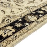205 x 149cm Hand Knotted Afghan Chobi Ziegler Wool Rug - Image 6