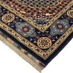 195 x 153cm Hand Knotted Mahi Design Afghan – Wool Rug - Image 7