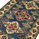 148 x 95cm Hand Knotted Afghan Kazak – Wool Rug - Image 2