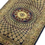 180 x 118cm Hand Knotted Domes Design Afghan Tashqandi – Wool Rug - Image 2