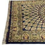 180 x 118cm Hand Knotted Domes Design Afghan Tashqandi – Wool Rug - Image 5