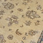 152 x 100cm Hand Knotted Afghan Chobi Ziegler Wool Rug - Image 5