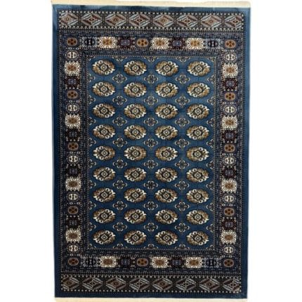 230 x 160cm Afghan Bokhara Design Machine Made Rug