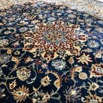 230 x 160cm Persian Kashan Design Machine Made Rug - Image 3