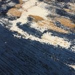 230 x 160cm Modern Blue Machine Made Rug - Image 4