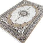 230 x 160cm Persian Isfahan Design Beige Machine Made Rug - Image 2