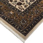 230 x 160cm Persian Beige Mashad Design Machine Made Rug - Image 6
