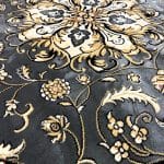 200 x 200cm Shahrazad Grey Persian Design Round Rug - Image 2