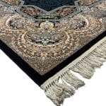 350 x 250cm Persian Navy Kirman Floral Rug - Image 5