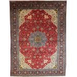345 x 240cm Hand Knotted Persian Mahal Sarough – Wool Rug