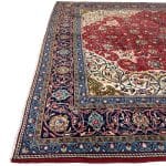 345 x 240cm Hand Knotted Persian Mahal Sarough – Wool Rug - Image 7
