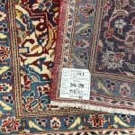 390 x 298cm Hand Knotted Persian Kashan Wool Rug - Image 9