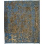 269 x 225cm Persian Modern Hand Knotted Ultra Vintage Persian Rug