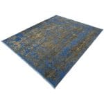 269 x 225cm Persian Modern Hand Knotted Ultra Vintage Persian Rug - Image 5