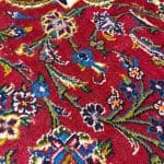 388 x 290cm Thick Pile Hand Knotted Persian Kashan Wool Rug - Image 7