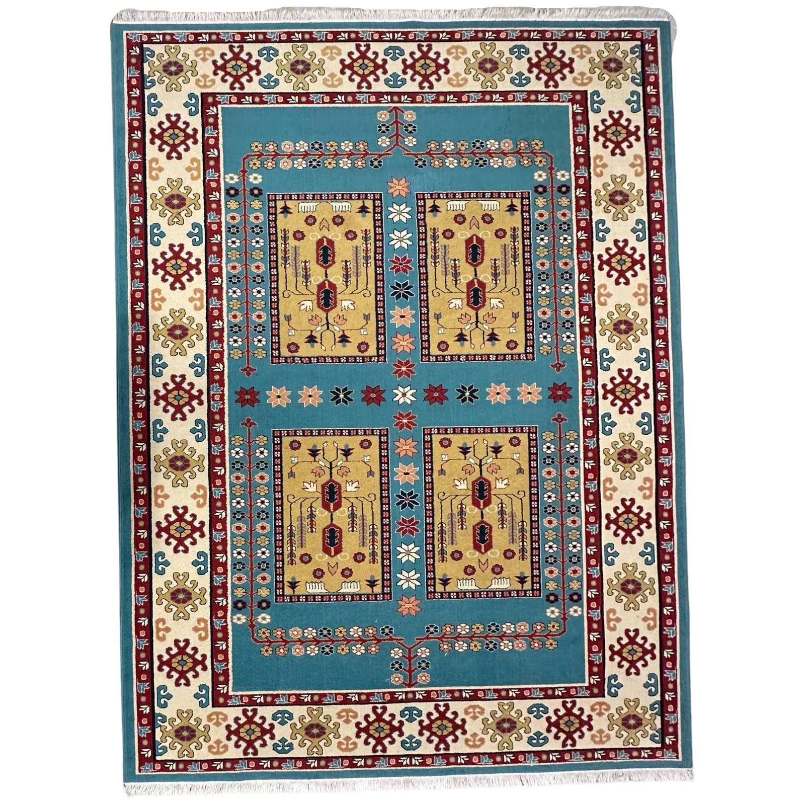 prooooo_1 5 400 x 300cm Stunning Kazac Design Hall Size Area Rug - Image 1