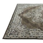 300 x 200cm Turkish Machine Made Brown Isfahan Rug - Image 4