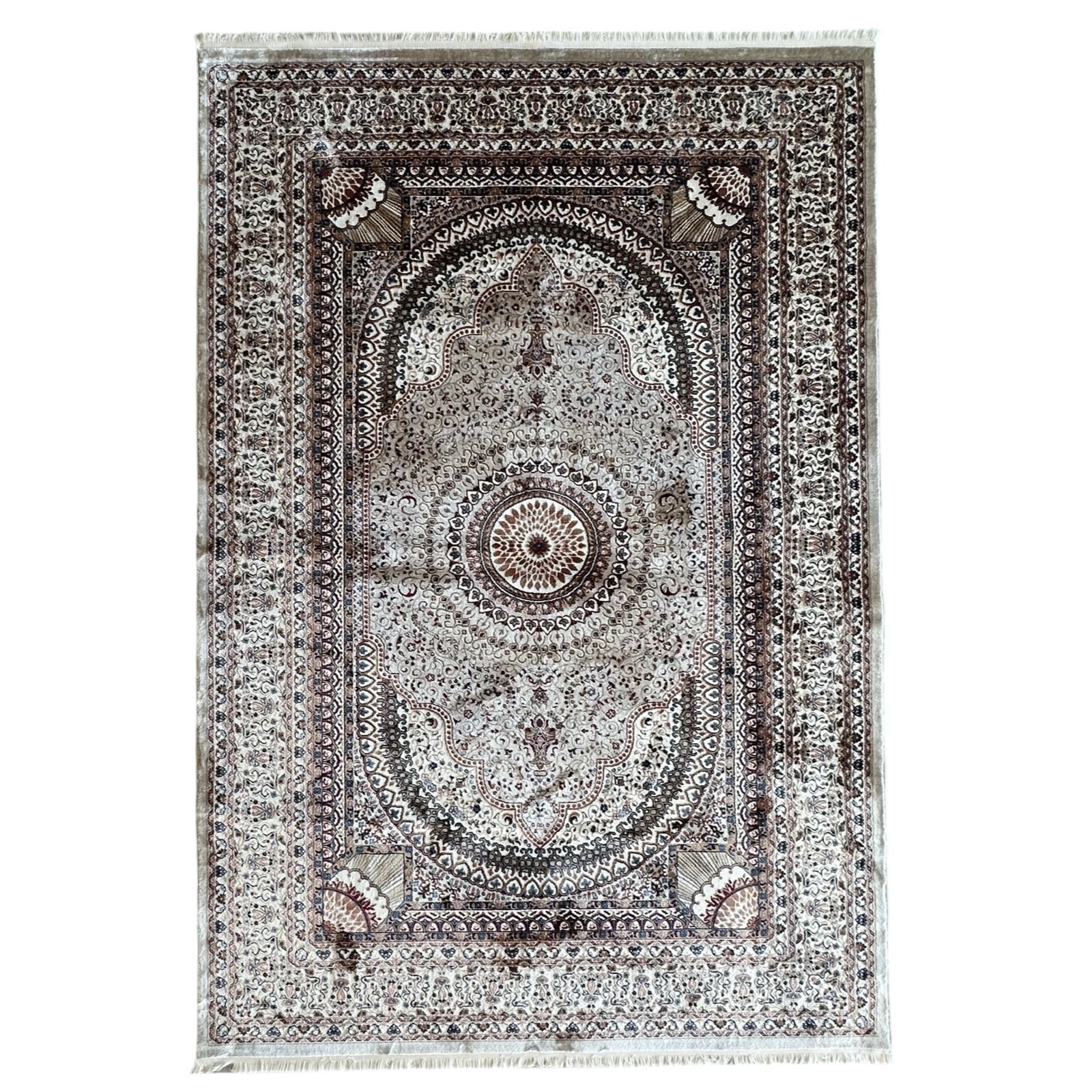 prooooo_17 230 x 160cm Turkish Machine Made Persian Kashan Design Rug - Image 1