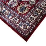 230 x 160cm Afghan Kazak Design Machine Made Rug - Image 4