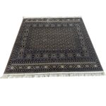 200 x 200cm Brown Bokhara Design Square Rug - Image 2