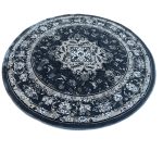 160 x 160cm Persian Kashan Mashad Design Round Rug - Image 2