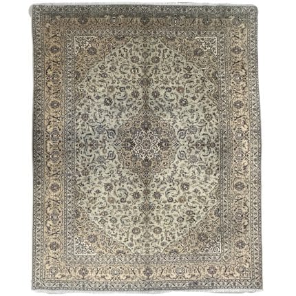 395 x 300cm Hand Knotted Persian Kashan Wool Rug