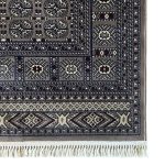 160 x 160cm Afghan Bokhara Design Brown Square Rug - Image 5