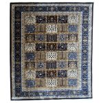 400 X 300cm Blue Bakhtyari Persian Design Machine Made Rug
