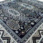 160 x 160cm Afghan Kazak Design Square Rug - Image 3
