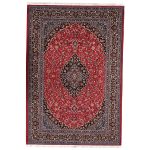 300 x 200cm Persian Design Kashan Machine Made Red Rug