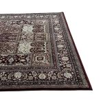 300 x 200cm Turkish Machine Made Persian Bakhtiari Brown Rug - Image 4