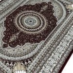 300 x 200cm Turkish Machine Made Persian Mashad Red Rug - Image 4