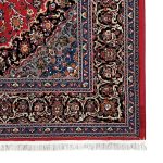 225 x 150cm Persian Red Kashan Machine Made Rug - Image 6