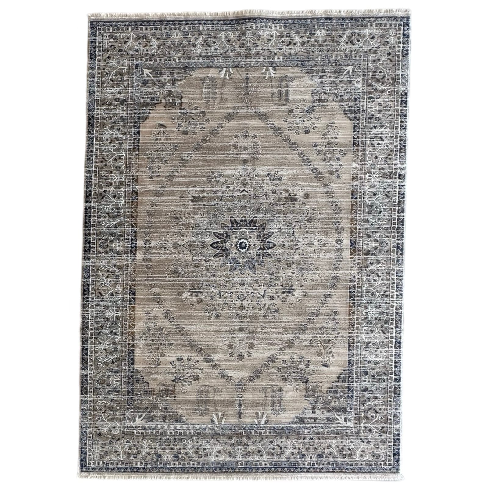 prooooo_44 230 x 160cm Persian Design Beige Machine Made Rug - Image 1