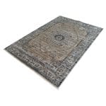 230 x 160cm Persian Design Beige Machine Made Rug - Image 3