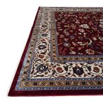 400 x 300cm Persian Mashad Kashan Design Machine Made Red Rug - Image 5