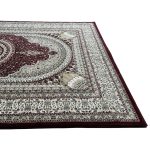 300 x 200cm Turkish Machine Made Persian Mashad Red Rug - Image 5