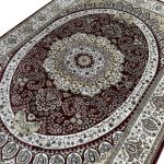 300 x 200cm Turkish Machine Made Persian Kashan Red Rug - Image 6