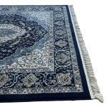160 x 160cm Persian Mashad Machine Made Square Rug - Image 5