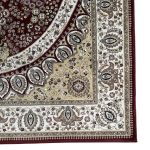 300 x 200cm Turkish Machine Made Persian Kashan Red Rug - Image 8