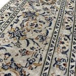 410 x 290 cm Hand Knotted Persian Cream Kashan Wool Rug - Image 9