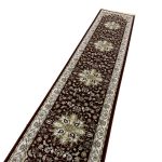 400 x 80cm Turkish Machine Made Mashad Design Runner Rug - Image 3