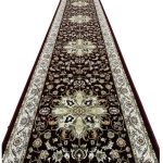 400 x 80cm Turkish Machine Made Mashad Design Runner Rug - Image 4